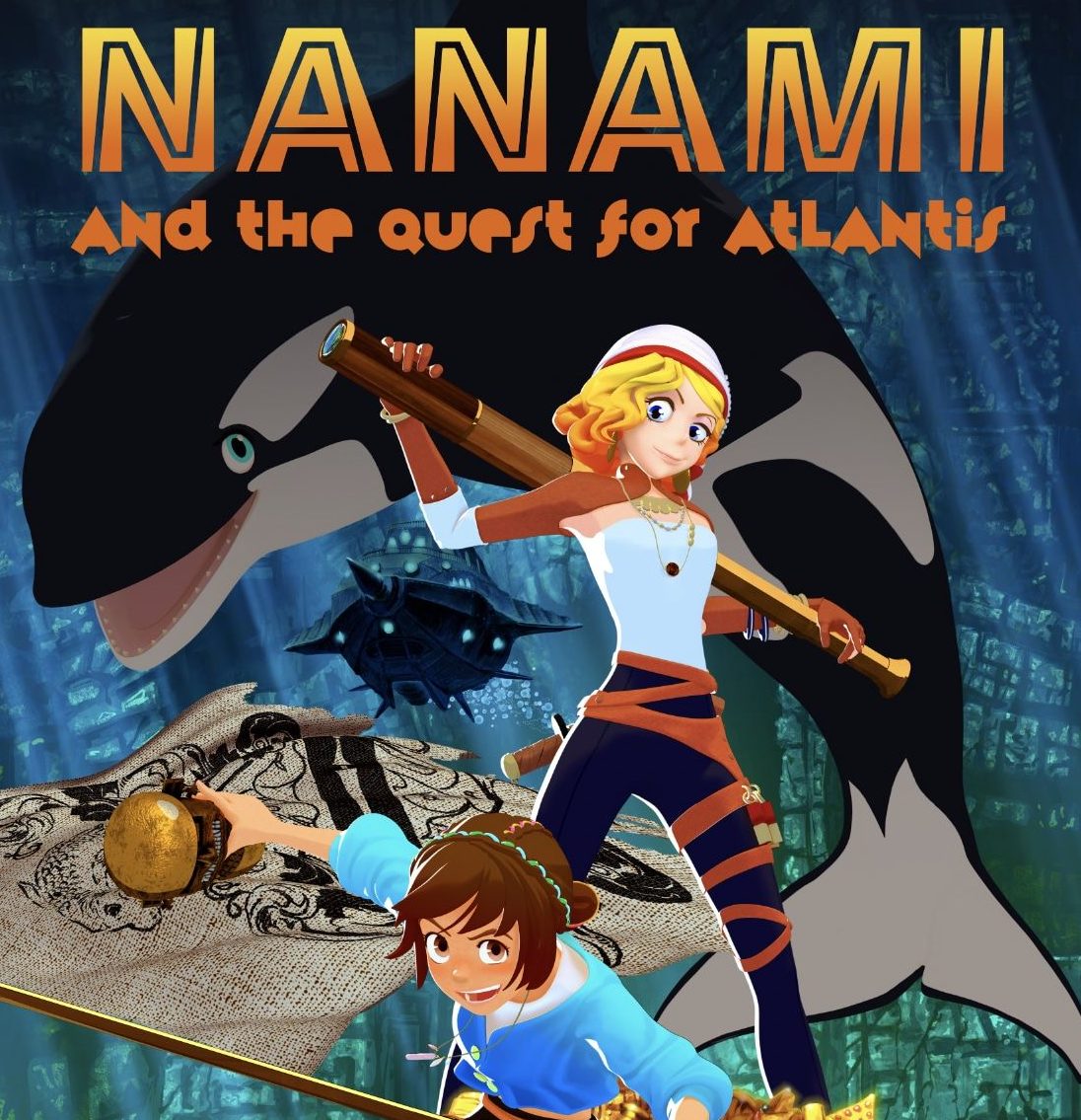 Nanami Poster Logo © Nippon Animation Cyber Group Studios Compressed